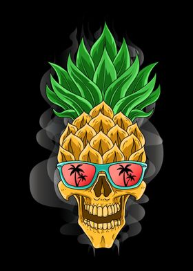 Pineapple Sunglasses Aloha