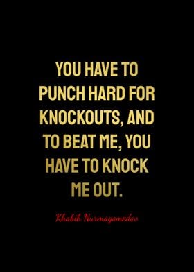 Khabib Nurmagomedov Quotes