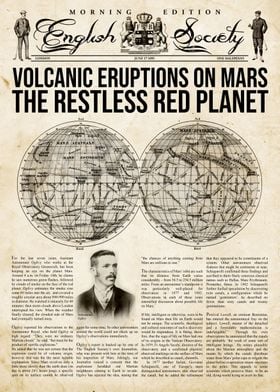 The Restless Red Planet
