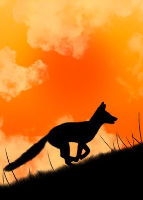 Fox Silhouette