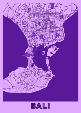 Bali Lavender Map