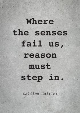 Galileo Galilei Quote L019