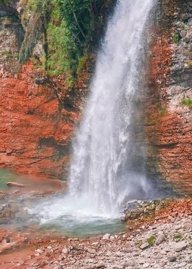 scenic waterfalls