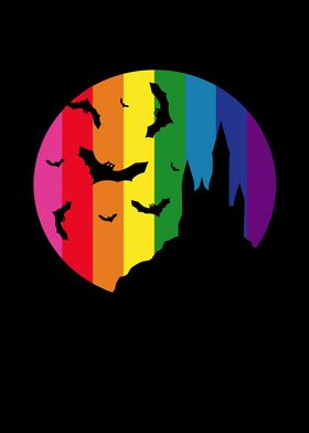 Gay Helloween Bat Castle