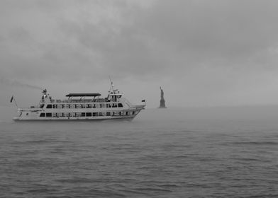 A Liberty Island Ferry