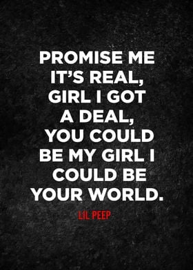 Lil peep quote