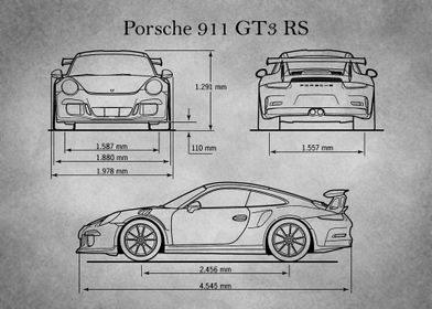 Porsche 911 gray old 