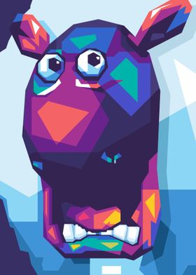 cute goat Popart