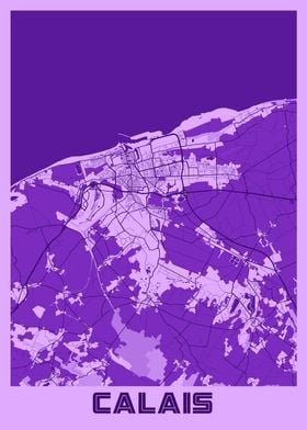 Calais Lavender Map