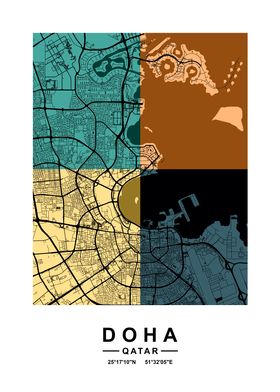Doha Color Map