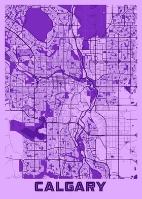 Calgary Lavender Map