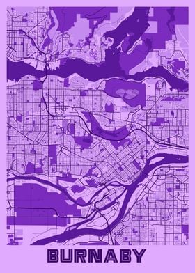 Burnaby Lavender Map