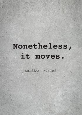 Galileo Galilei Quote L012