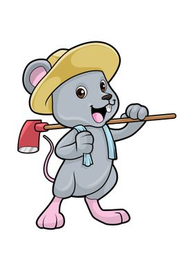 Mouse Farmer Axe