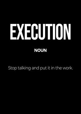 Execution Definition