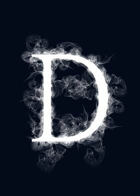 letter d smoke 