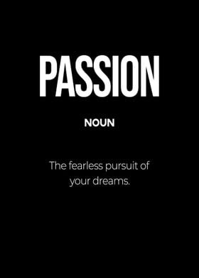 Passion Definition