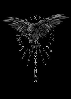 Viking Futhark Runes Odin