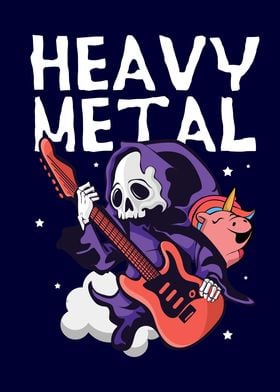 Heavy Metal Guitarist