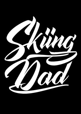 Skiing Dad