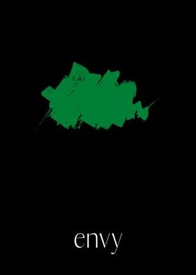 green with envy poster
