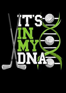 Golf Sports Golfing DNA