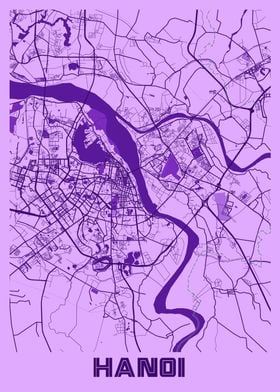 Hanoi Lavender Map