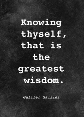 Galileo Galilei Quote D006