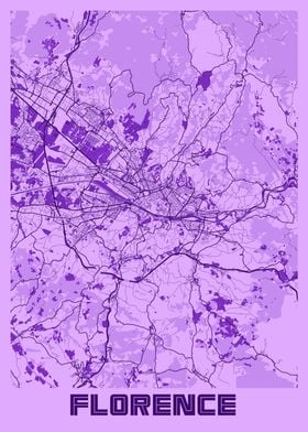 Florence Lavender Map