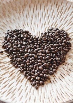 Coffee heart