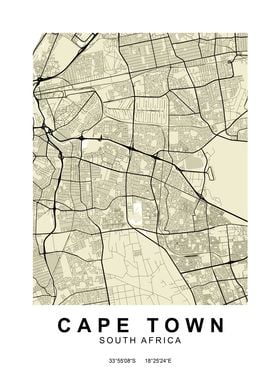 Cape Town Classic Map