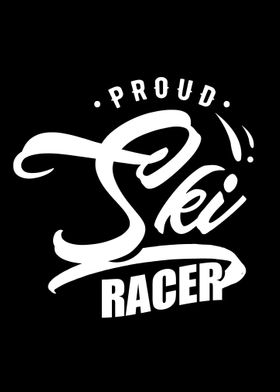 Proud Ski Racer