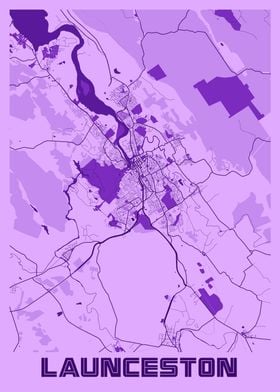 Launceston Lavender Map