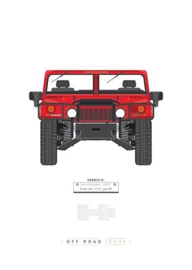 H1 red poster