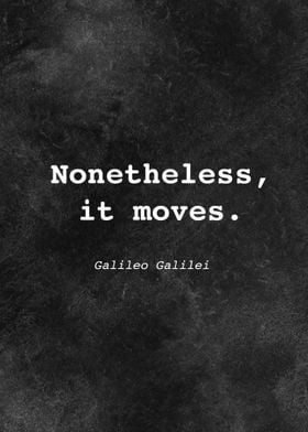 Galileo Galilei Quote D012