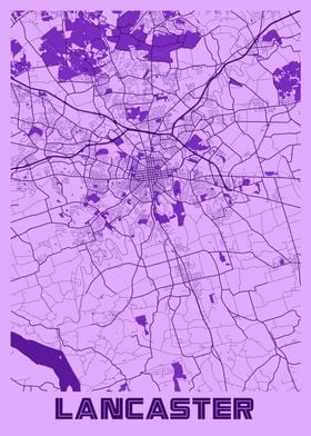 Lancaster Lavender Map