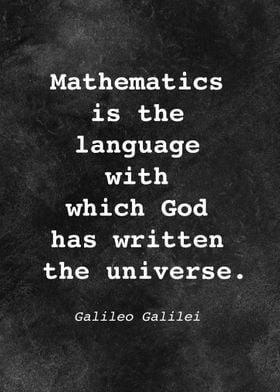 Galileo Galilei Quote D018