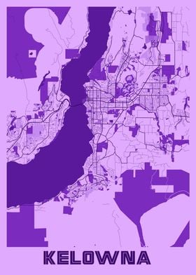 Kelowna Lavender Map