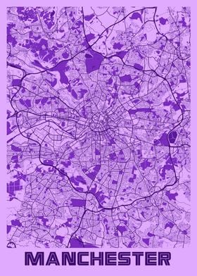 Manchester Lavender Map