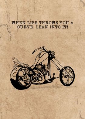 Motorcycle Rider Wall Art