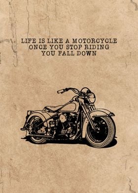 Motorcycle Rider Wall Art