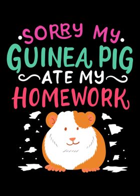 Guinea Pig Back to School 