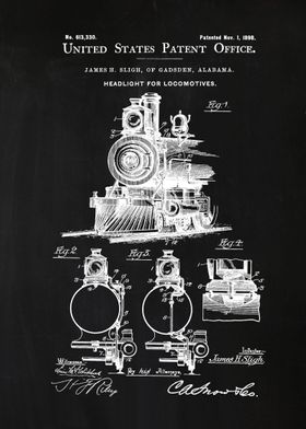 17 Locomotive Headlight P