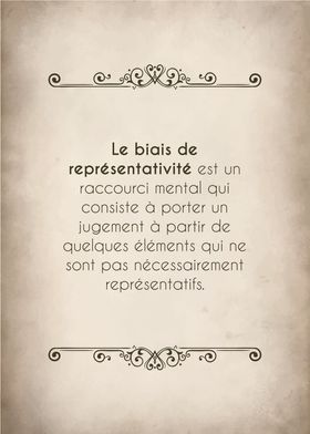 Biais de representativie