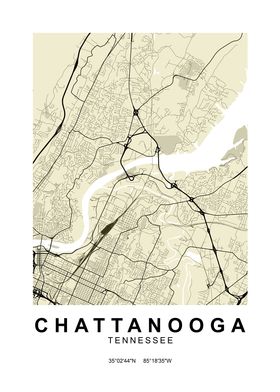 Chattanooga Classic Map