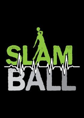 Slam Ball Basketball Playe