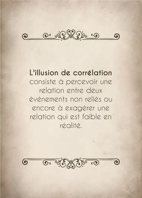 Illusion de correlation