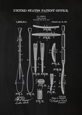 11 Paddle and Oar Patent 