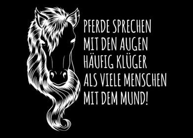 Humorvoller Pferde Spruch