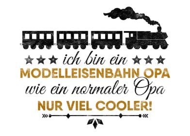 Modelleisenbahn Opa